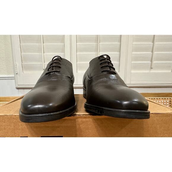 Bruno Magli Locascio Cap-Toe Oxford Dress Shoe Dark Brown Leather Size 11 NWOT - Picture 7 of 14